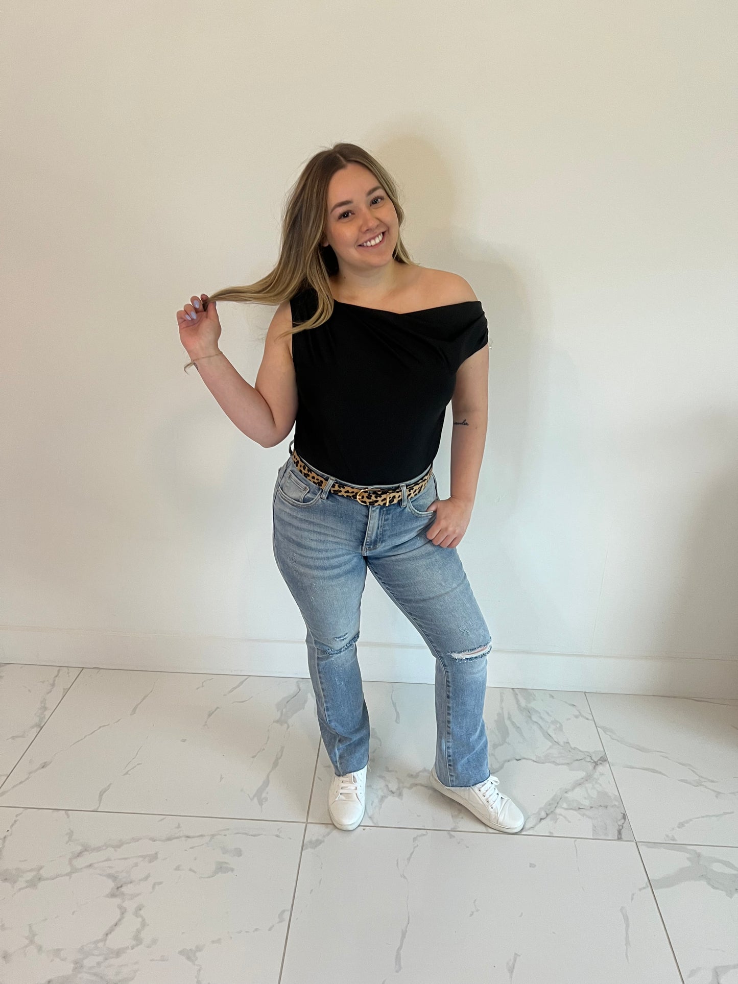 *NEW: One shoulder bodysuit