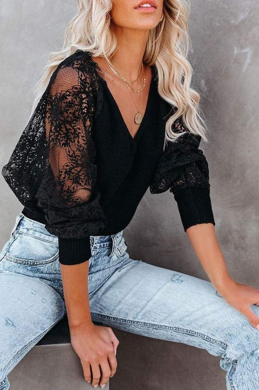 Lace & Grace Top