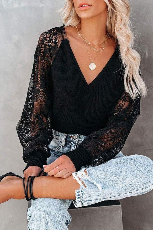 Lace & Grace Top