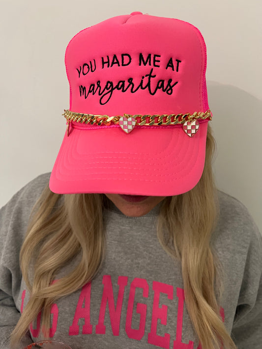 Margarita Hat with Chain