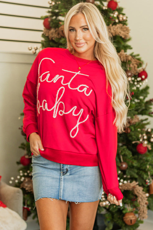 Santa Baby Sweatshirt (50% OFF WHEN ADDED TO CART)